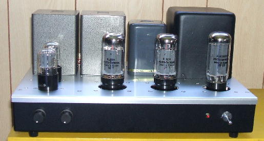 6L6トライオード接続 シングルアンプ製作例（フロービス）