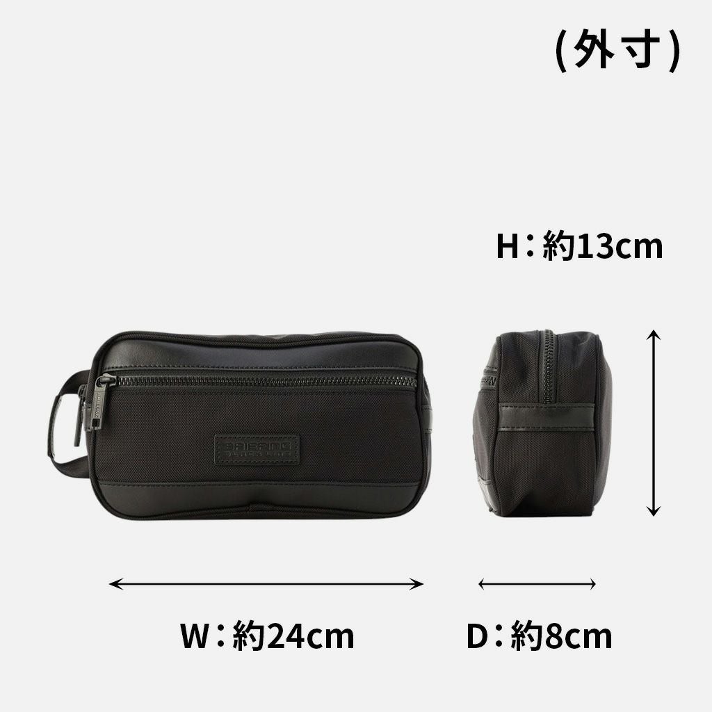 正規取扱店】 ブリーフィング BLK ONE ZIP POUCH bra243g43