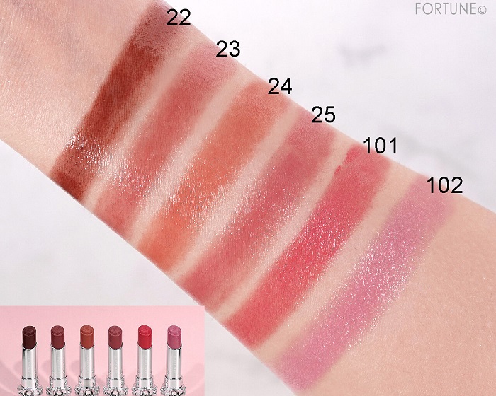 ジルスチュアート24年秋新作｜新生『リップブロッサム グロウ』を全色