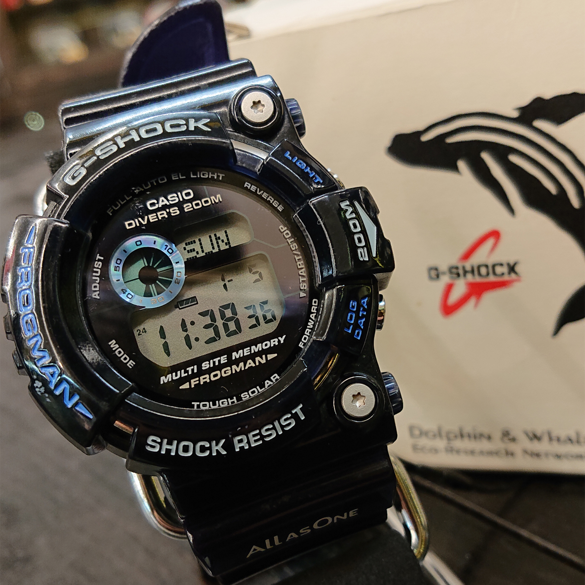 G-SHOCK買取実績】GW-202K-2JR FROGMAN イルクジ 御蔵島 買取価格