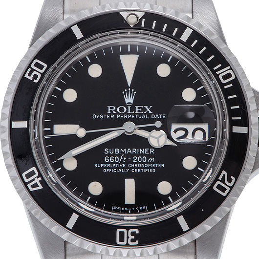 ロレックス サブマリーナ デイト 1680 ブラック アンティーク | かめ吉