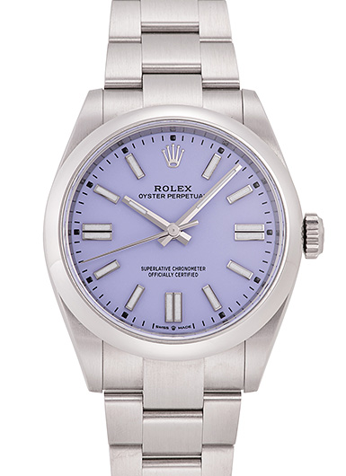 ロレックス オイスター パーペチュアル41 134300 ラベンダー 新品 | かめ吉