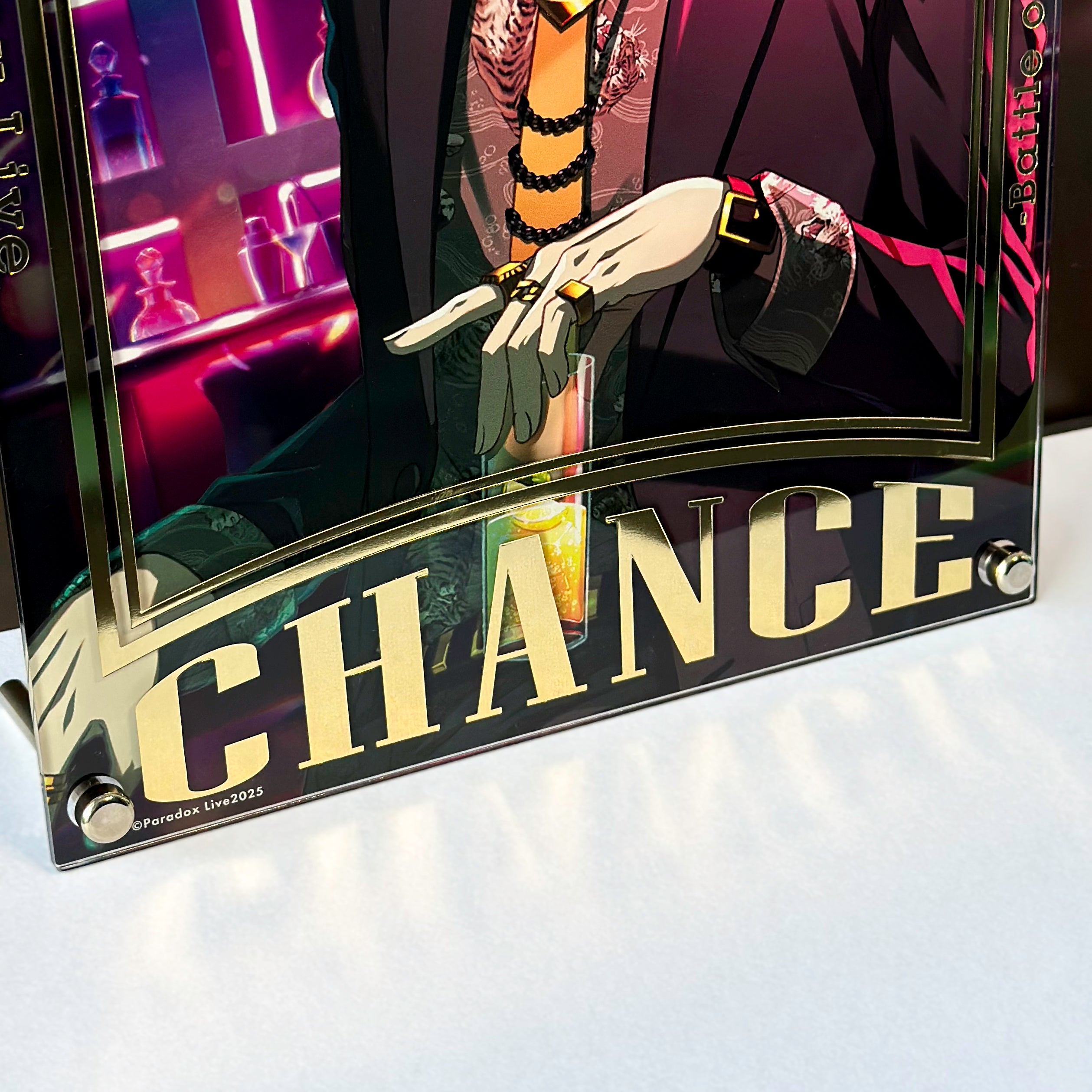 Paradox Live CHANCE 箔押しBIGアクリルパネル – GCRESTORE ジークレストア