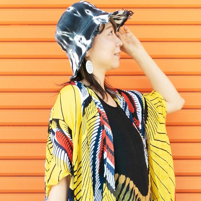 タイダイ ハット 帽子 メンズ レディース 夏 タイダイ染め エスニック