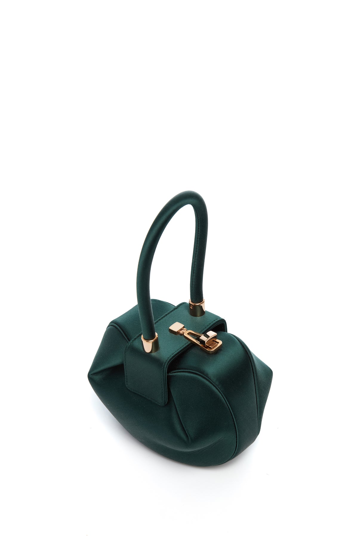 Demi Bag in Emerald Satin – Gabriela Hearst