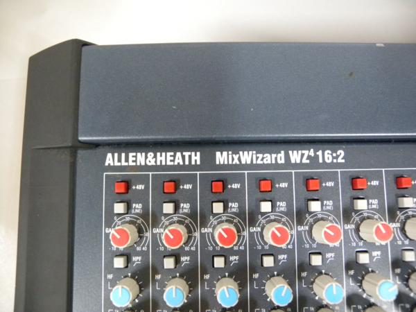 高額買取実施中!!】ALLEN&HEATHアナログミキサーMIXWIZARD WZ4 16:2