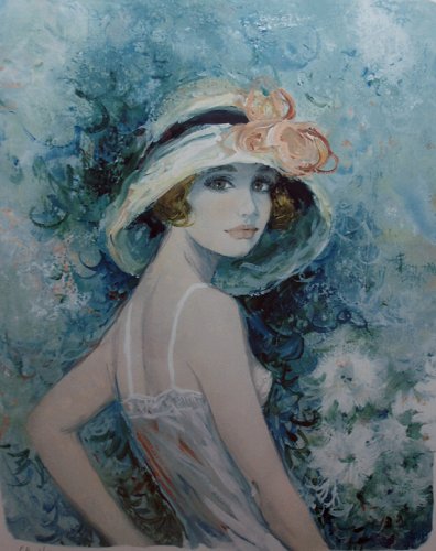 貴重 ベルナールシャロワ リトグラフ画家サインあり。 【公式通販】