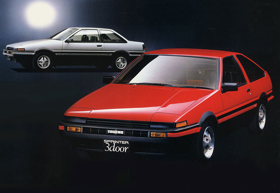 トヨタ・スプリンター トレノ…リトラクタブルヘッドランプのクルマ特集