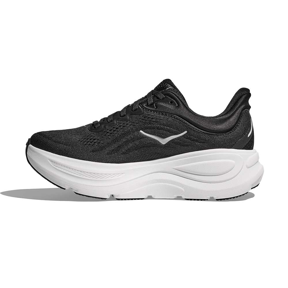 Women's Bondi 9 Running Shoe - Black/White - Wide (D) – Gazelle Sports