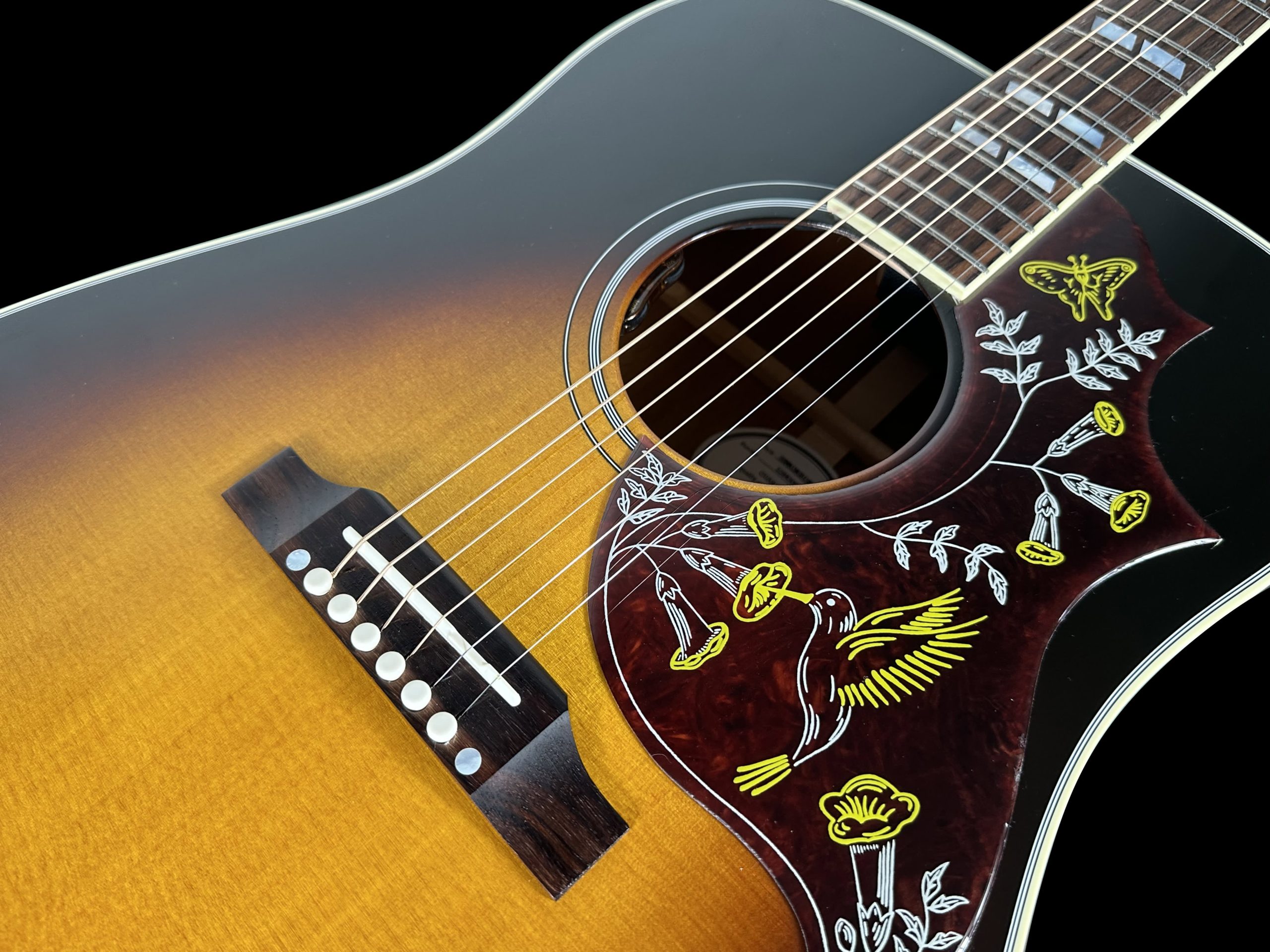 2023 Gibson Hummingbird Standard with LR Baggs - Vintage Sunburst