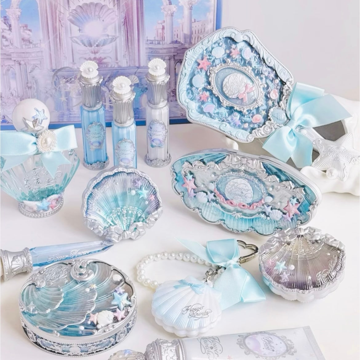 Qoo10] FLOWER KNOWS シェルズジュエル コスメセット ボックス