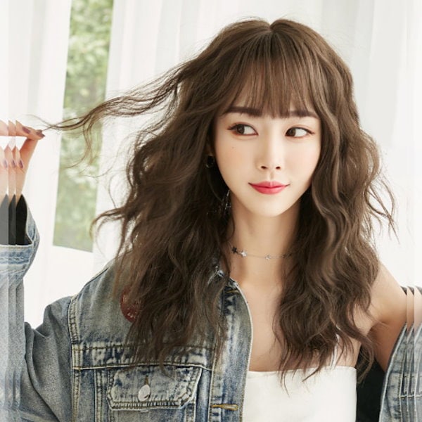 Qoo10] Cest la vie 翌日出荷 フル ウィッグ セミロング ネ