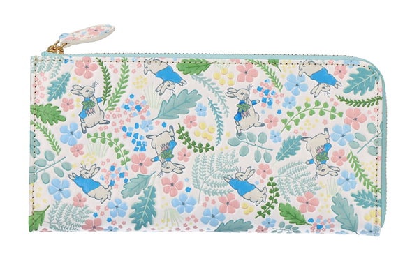 Qoo10] 浅草文庫 ピーターラビットTM L字ファスナー 長