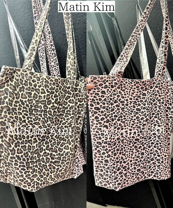 Qoo10 Matin Kim MATIN LEOPARD スクエア サ