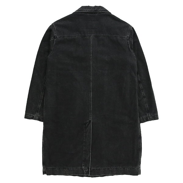 Qoo10] DIESEL デニムロングコート メンズ D-ROKU