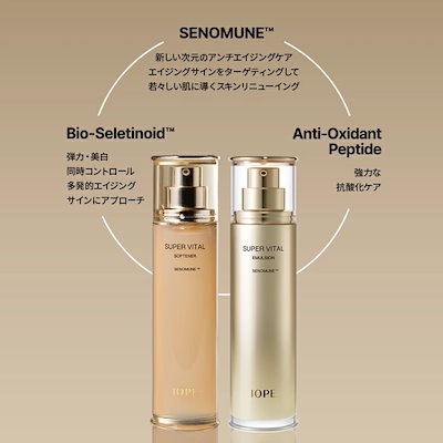 Qoo10] アイオペ スーパーバイタル 2種セット (ソフナー : キット