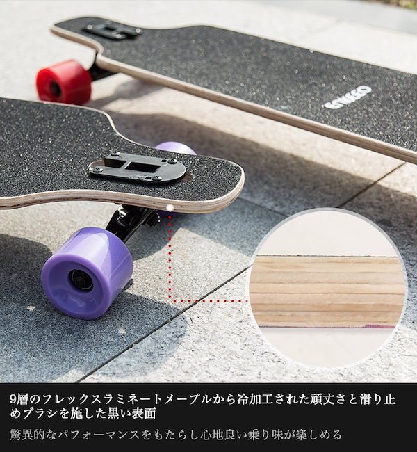 Qoo10] enkeeo スケートボード ロングスケ