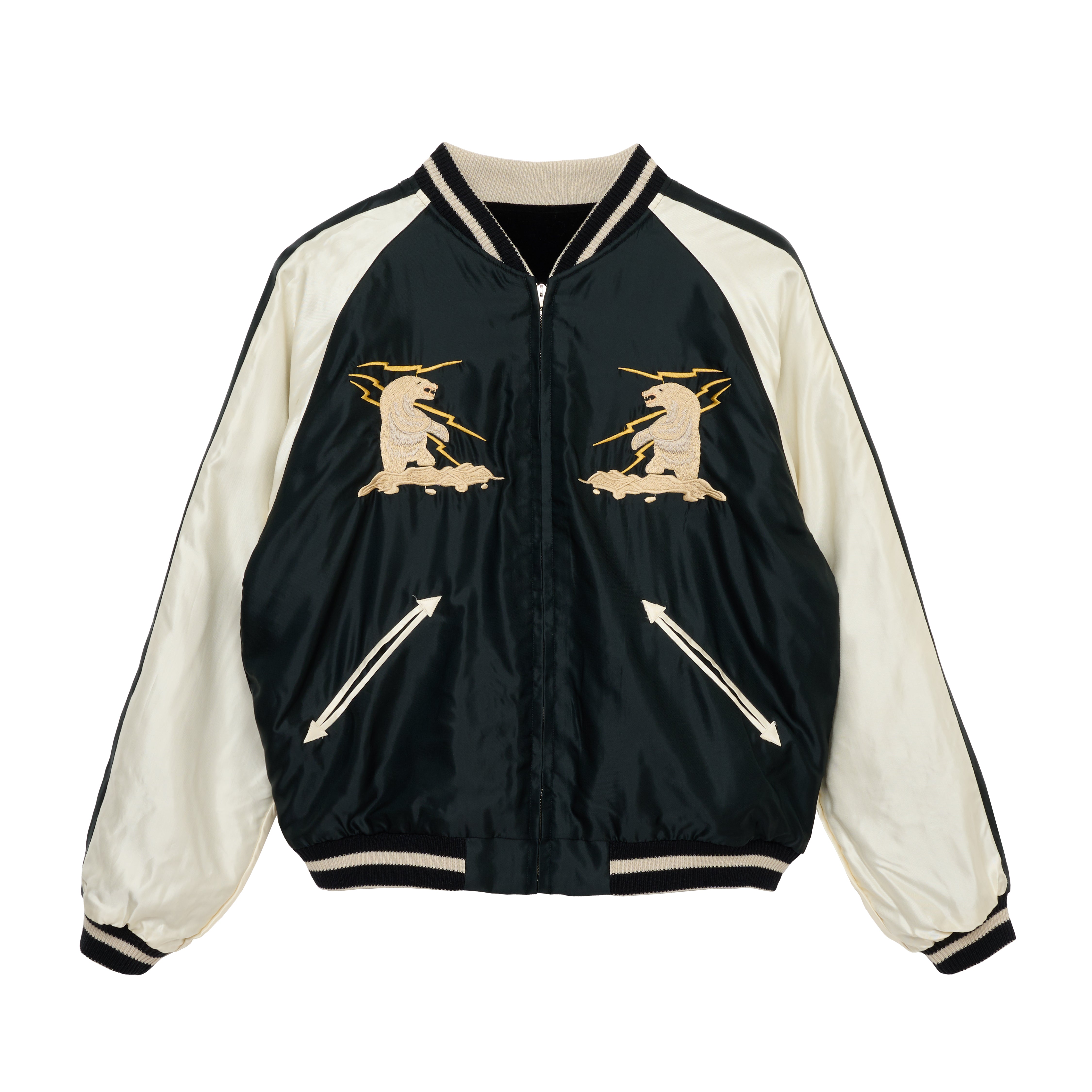 TAILOR TOYO X GDC】Velveteen × Acetate Souvenir Jacket “PHOENIX” × “AL