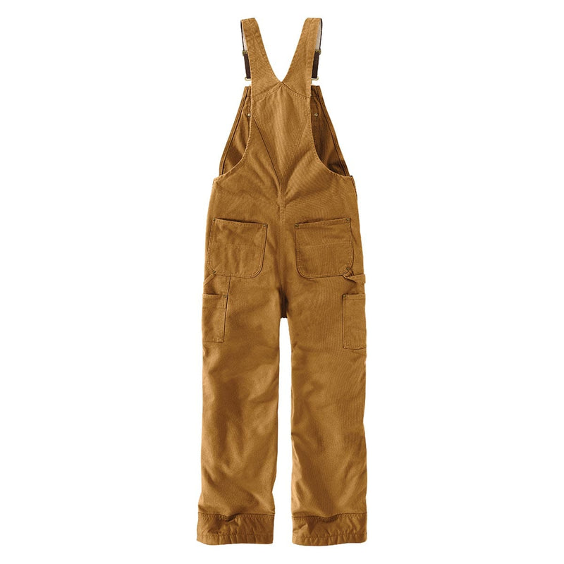 Carhartt Loose Fit Washed Duck Insulated Bib Overall | Gemplers