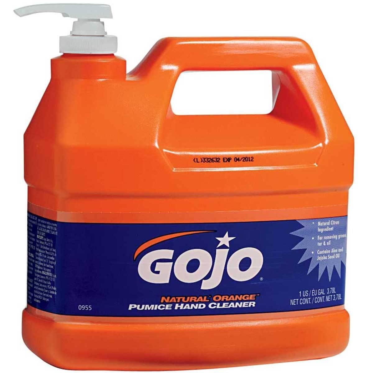 GOJO Natural Orange Pumice Hand Cleaner 0955-04 | Gemplers