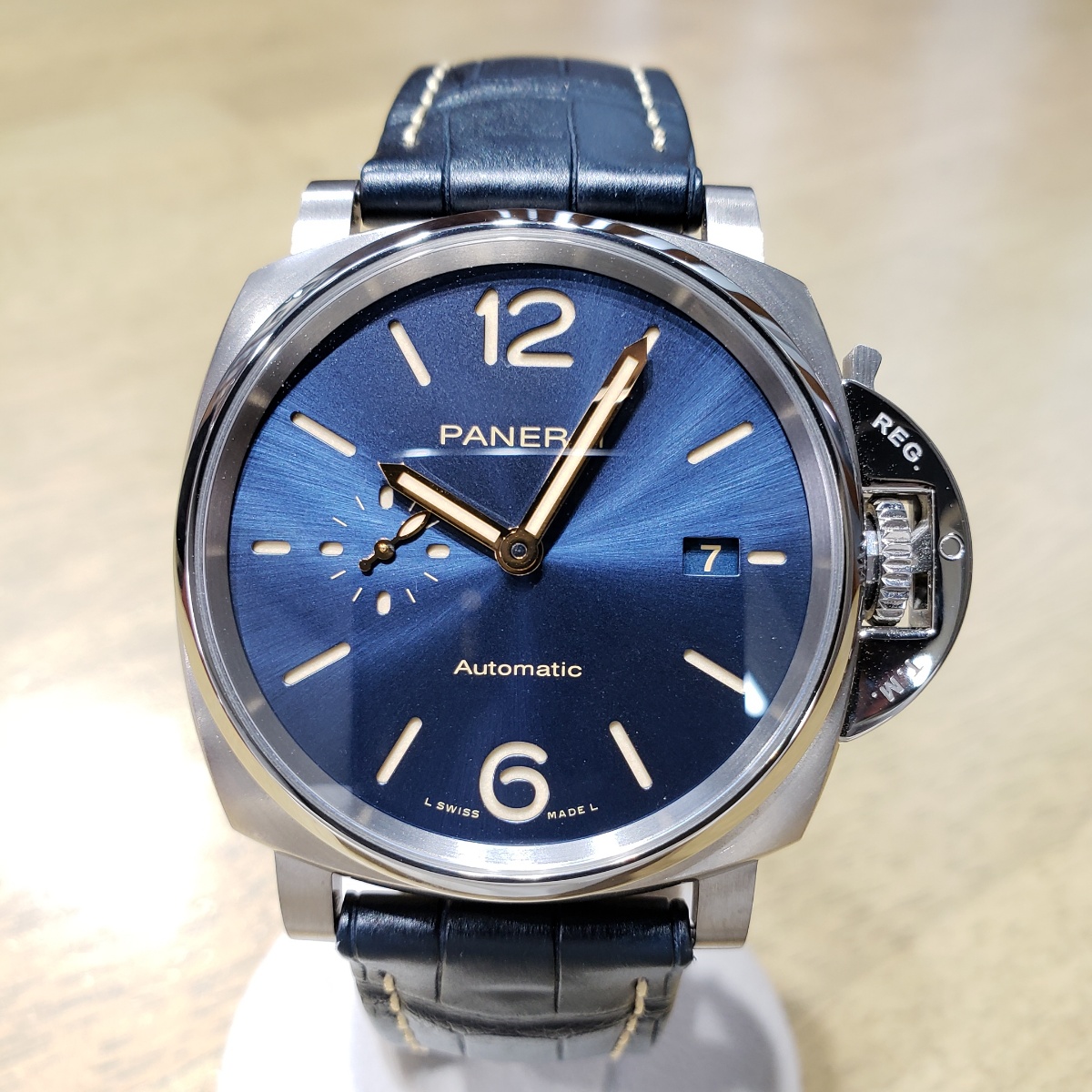 パネライ ルミノールドゥエ42 チタニオ 青文字盤 PAM00927 2020年7月