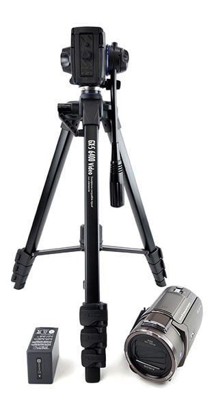 SONY 4K対応ビデオカメラ FDR-AX60 ブラック 三脚＆予備バッテリー