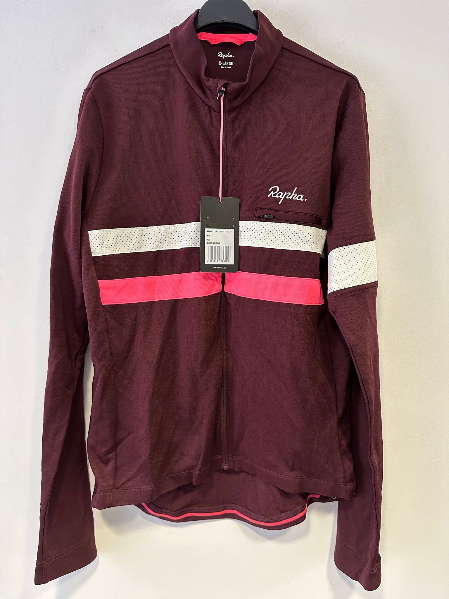 Rapha Brevet Long Sleeve Cycling Jersey Men's – GEARONA.COM