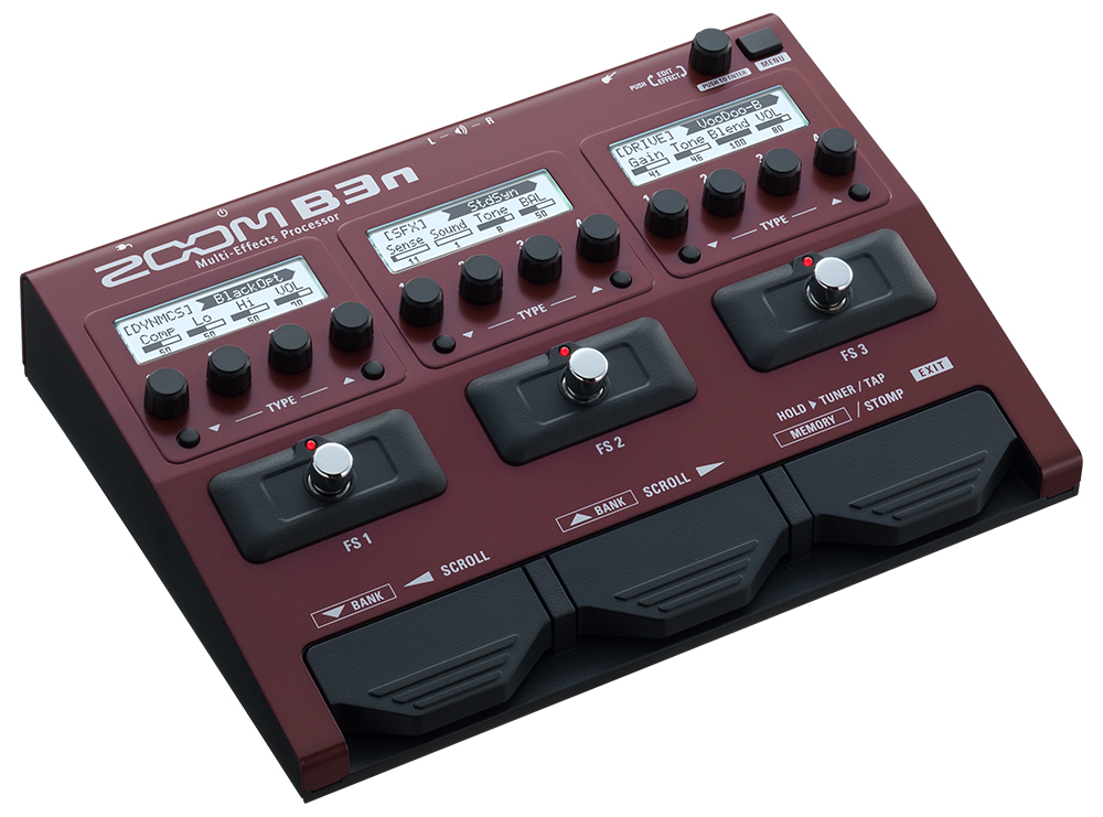 ZOOM B3 の後継機、 B3n の機能や B3 との違いについて徹底解説