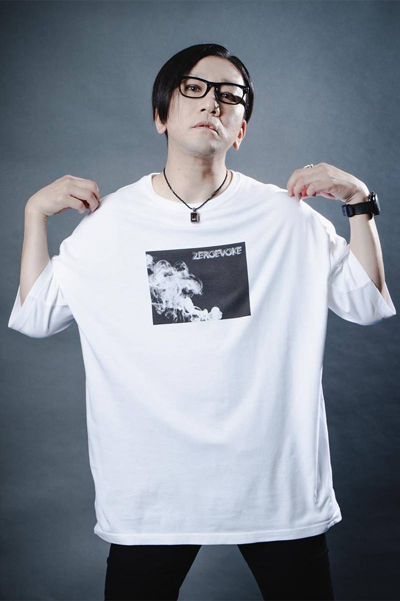 NOBUYA (ROTTENGRAFFTY) 、candy (UZMK) がモデルを務めるZERO EVOKE