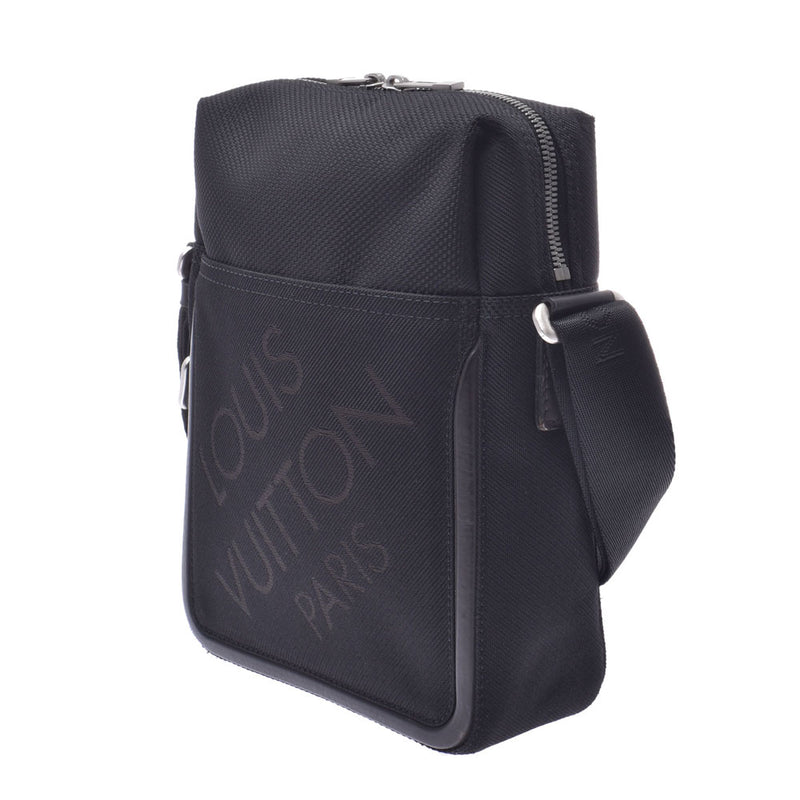 ルイヴィトンジェアン シタダン 黒 メンズ ダミエジェアンキャンバス