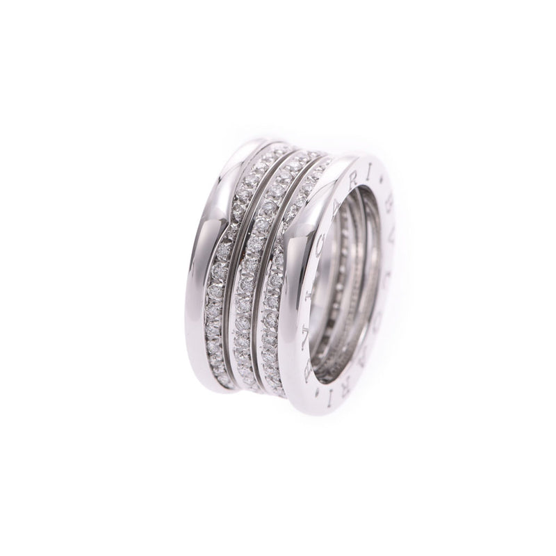 ブルガリB-ZEROリング 2連ダイヤ #54 ユニセックス リング・指輪 13号