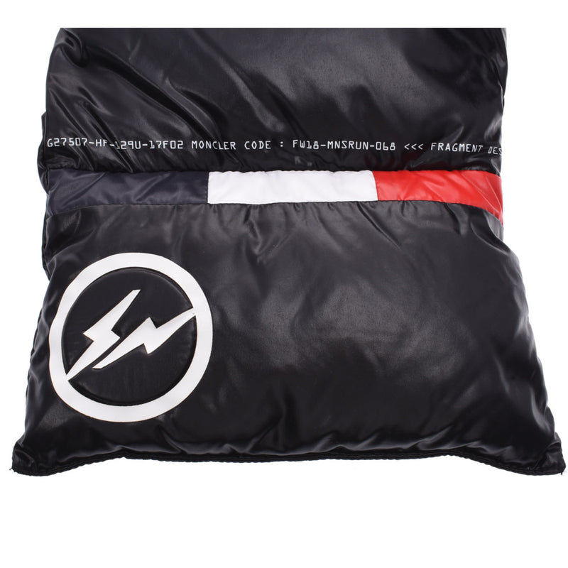 モンクレールマフラー フラグメント 黒 ユニセックス ネックウォーマー