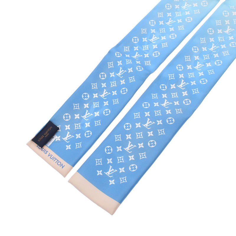 ルイヴィトンバンドー モノグラム 青/水色/ベージュ レディース