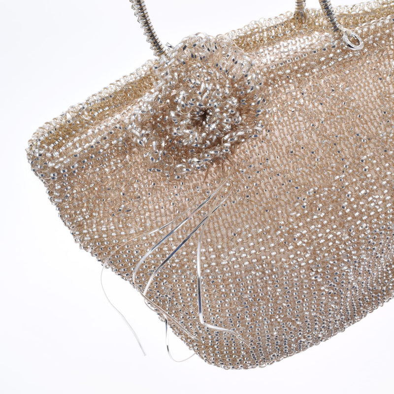 アンテプリマワイヤーバッグ コサージュ ゴールド レディース トート