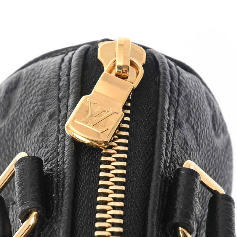 ルイヴィトンナノ スピーディ 2WAY 43006 ブラック レディース レザー