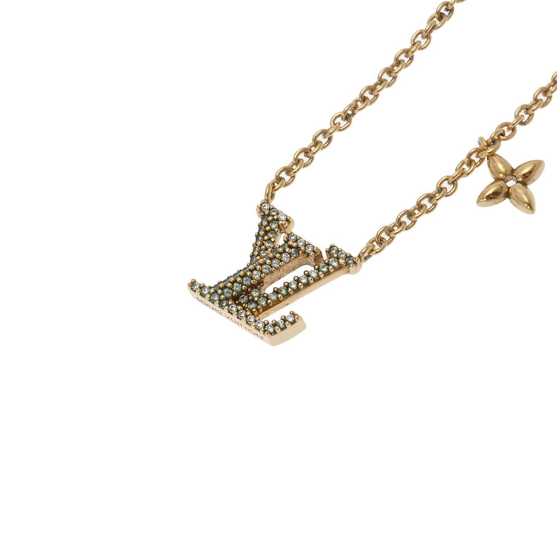 ルイヴィトンコリエ LV アイコニック ゴールド レディース GP