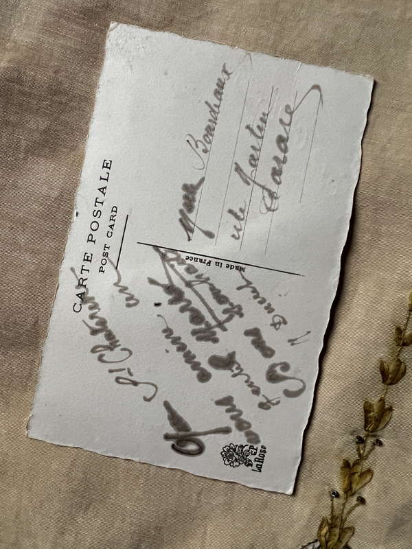 アンティークボネカード – France Antique 銀色アンティーク