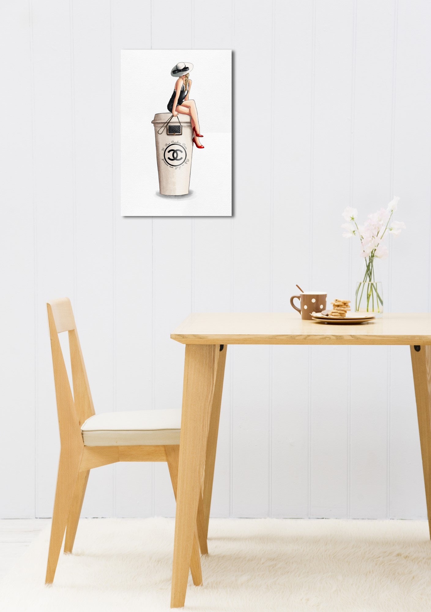 Cafe Au Lait Cambon 38.1cm×25.4cm | Giftpad egift