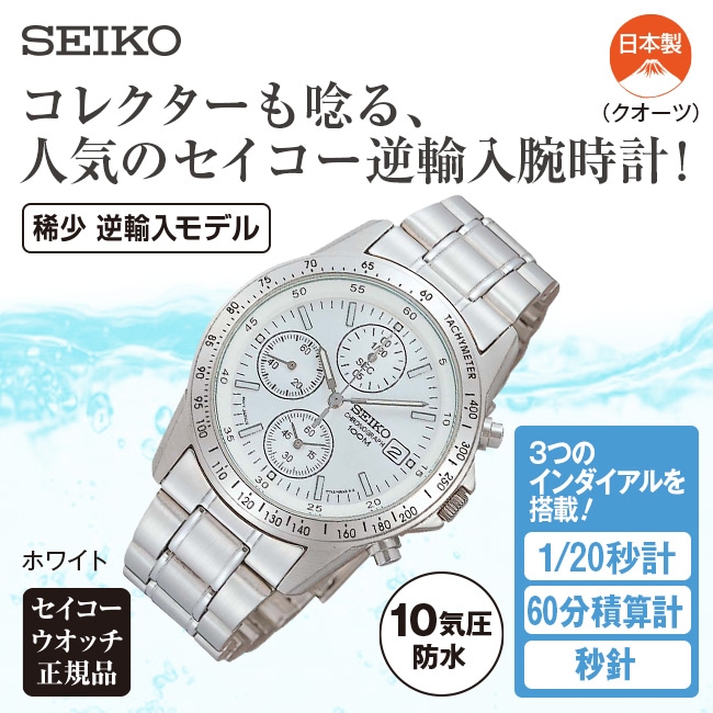 SEIKO セイコー クロノグラフ (海外モデル) (SZER009) 【通常