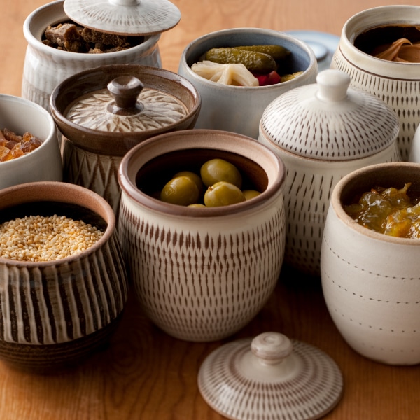 小石原ポタリー 蓋付ポット | B・B・B POTTERS ONLINE STORE