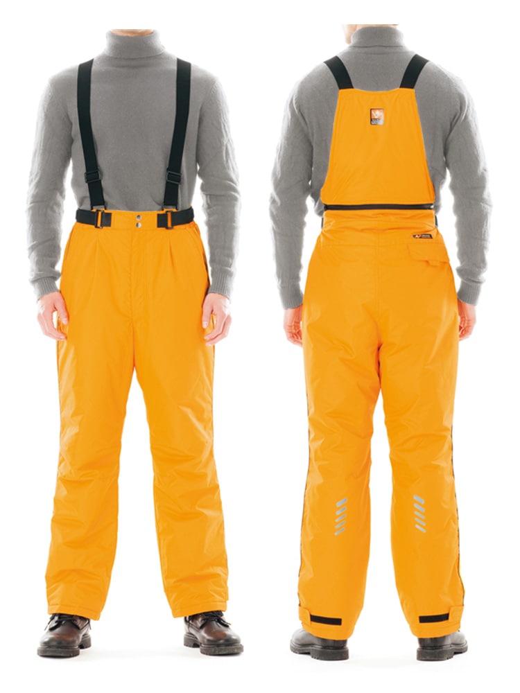 防寒サロペット アイトス AZ-6064 男女兼用 レディース メンズ 防寒服