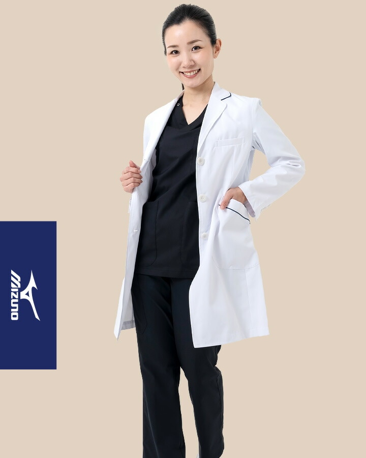 ミズノ スクラブ スクラブ 被りタイプ MZ-0073 男女兼用 半袖 透け防止