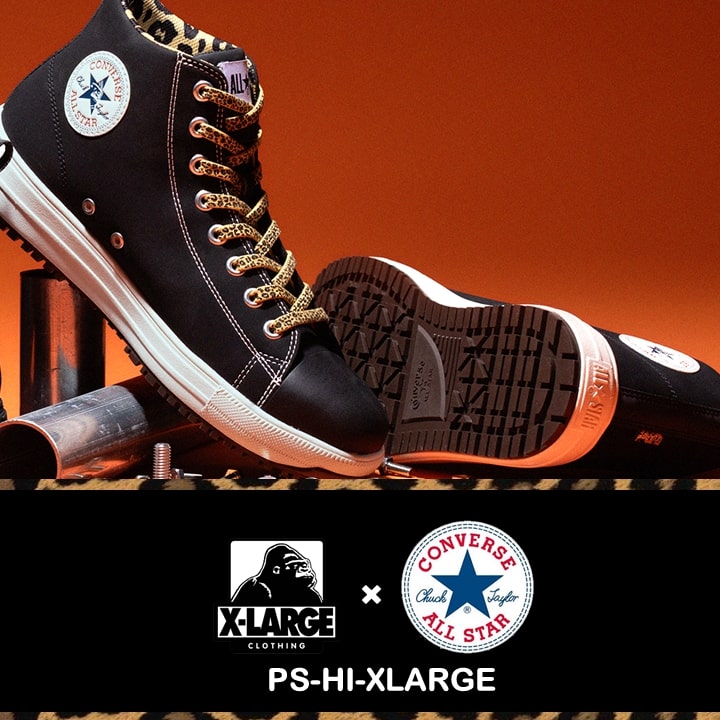 即日発送】コンバース 安全靴 ハイカット コラボ XLARGE 限定品
