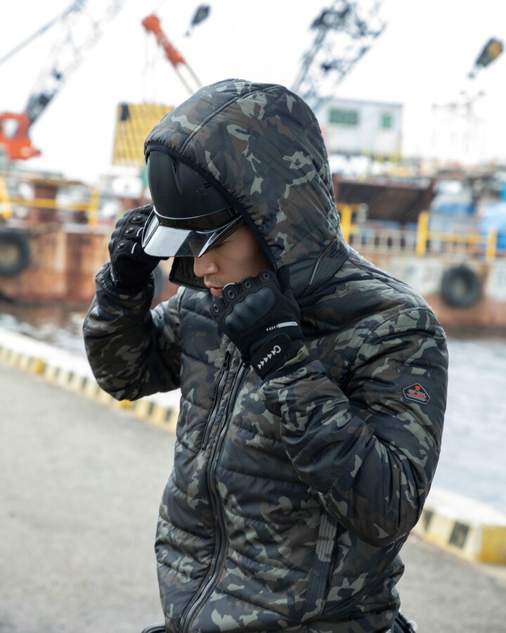 HOT-SCOT ジャケット 9498 ウィンターライト 迷彩シレー 発熱 メンズ