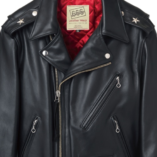 LJM-7 ワンスター ライダースジャケット｜『666』パンクロック