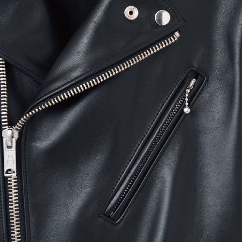 LJM-8 フロントフラップ ライダースジャケット｜『666』パンクロック