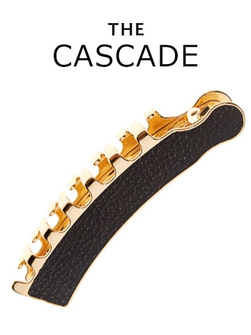 パール スパイラル スクリューピンL (ライトグレー/ゴールド