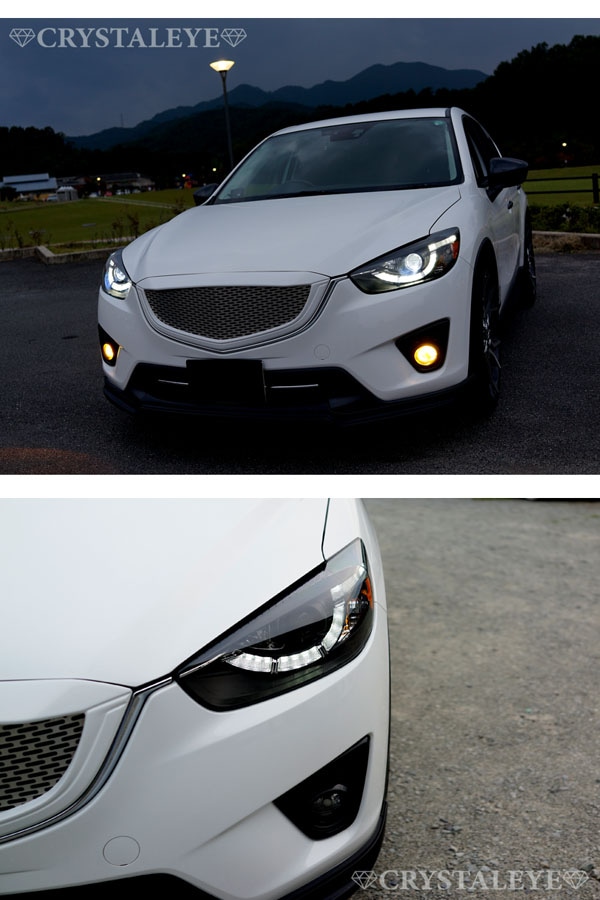KE系 CX-5 前期用 後期ルックLEDポジション内蔵プロジェクター
