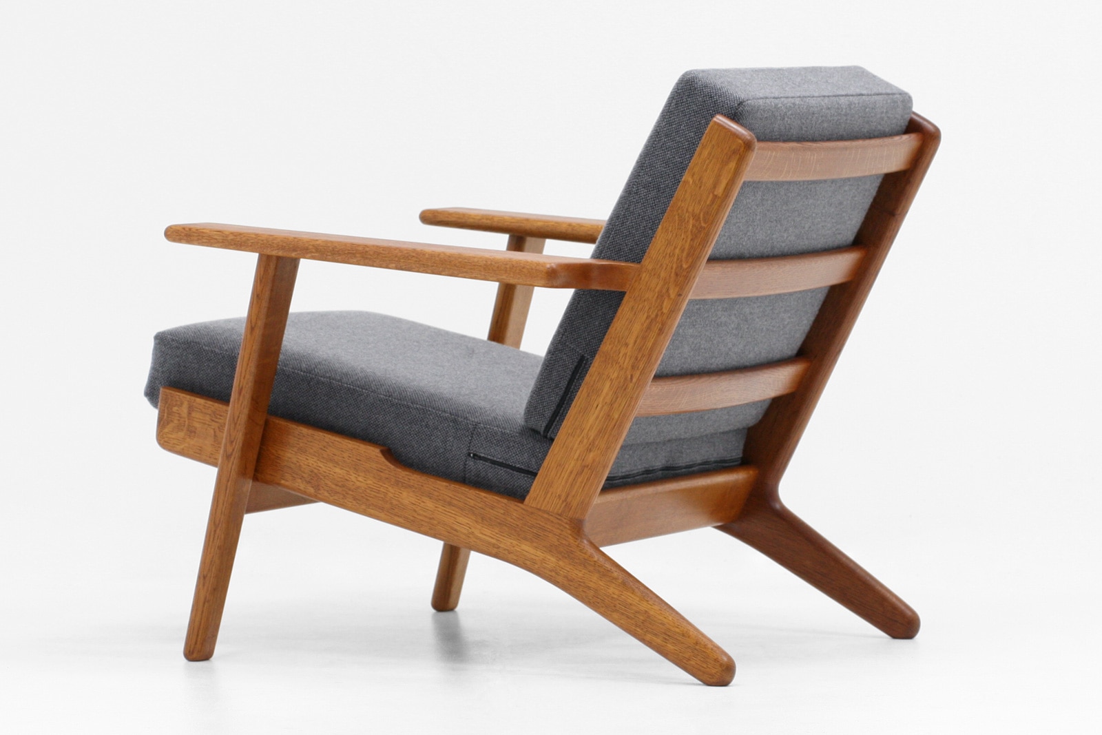 ハンスJウェグナー GE290 1人掛け ソファ グレー ゲタマ ヴィンテージ