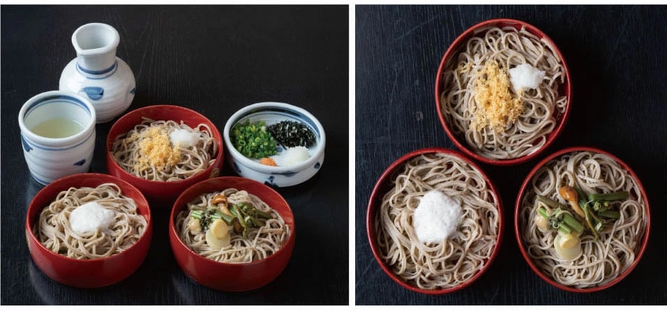 割子（蕎麦器 3段） | ご家庭用・その他 | 出雲そば 『献上そば 羽根